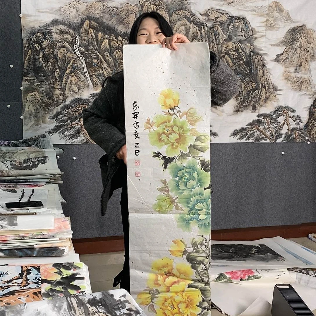 国画手写手绘国画作品73