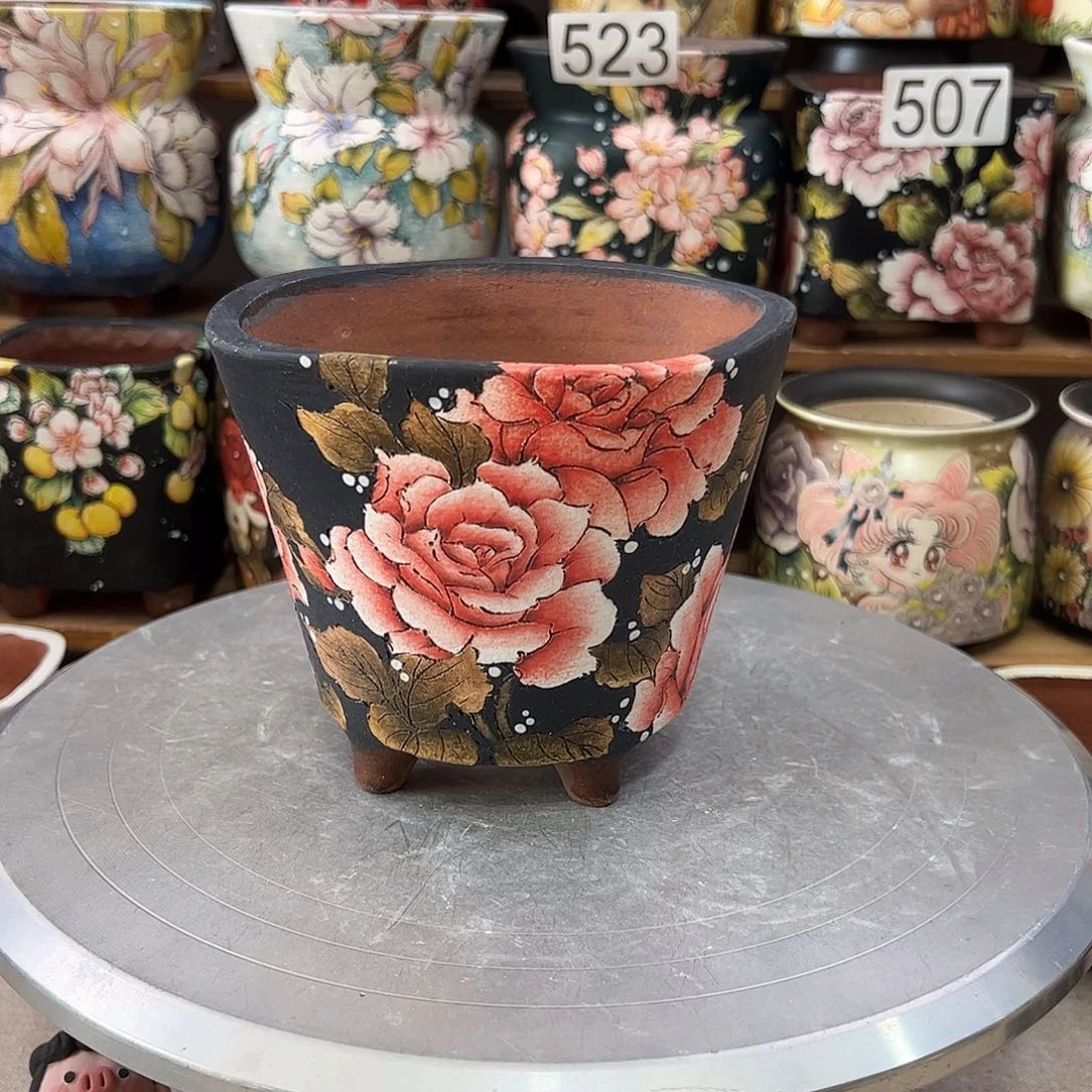 景德镇炫彩手绘口12.5