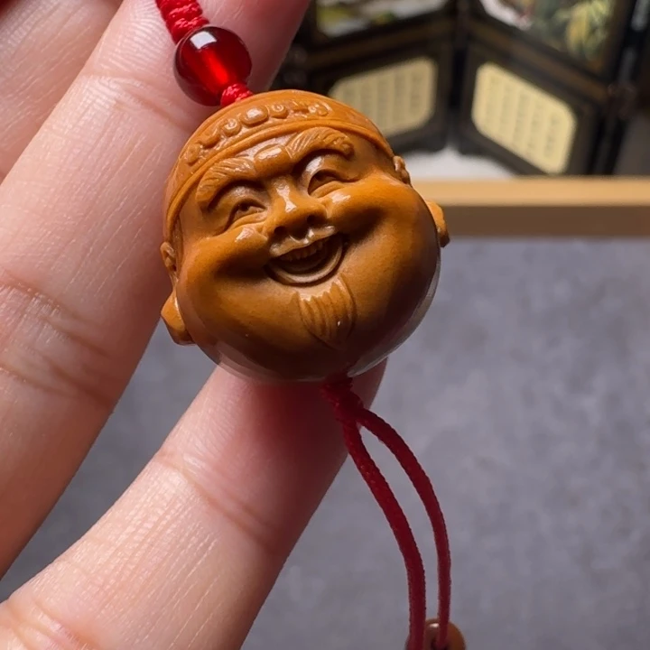 橄榄核手串/手链地主头挂件