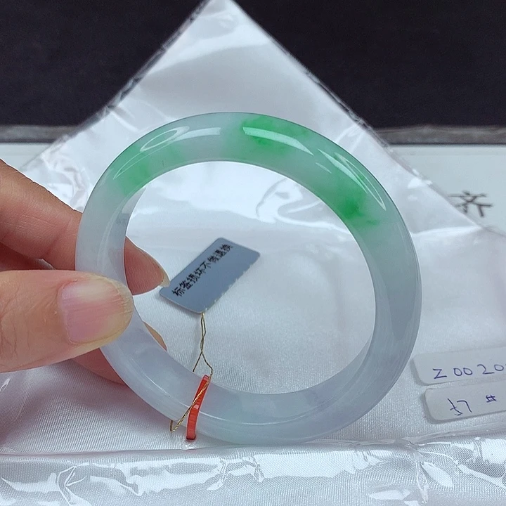 未镶嵌手镯翡翠57圈0200