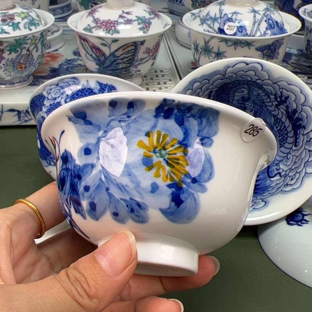 杯景德镇纯手绘茶具285