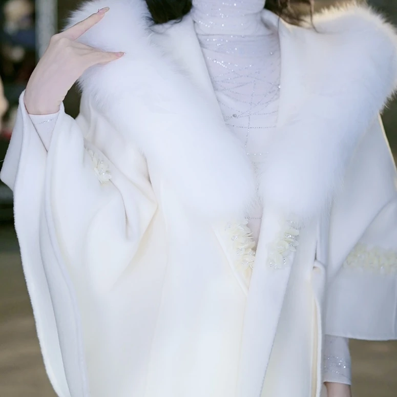 SEJI/瑟纪12.25【素颜女神】重工气质披肩