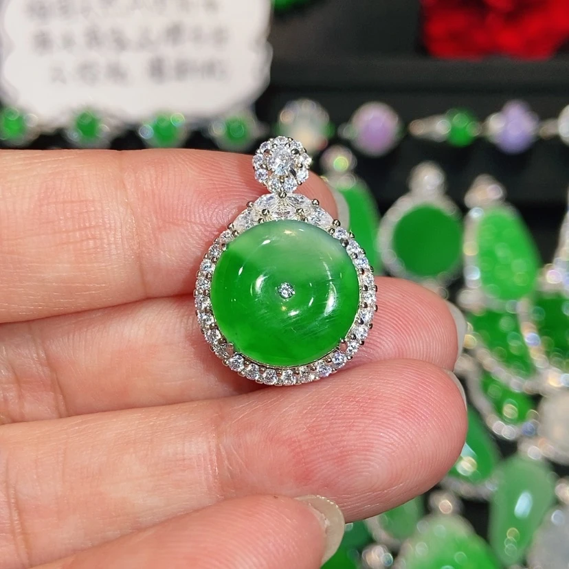 【闪购商品】颈饰未镶嵌翡翠天然翡翠
