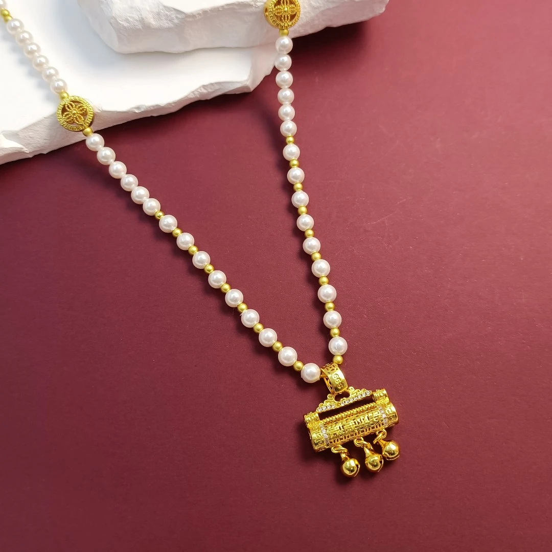 铜合金合成锆石项链 RSS-52860 项链精致气质简约小众时尚百搭