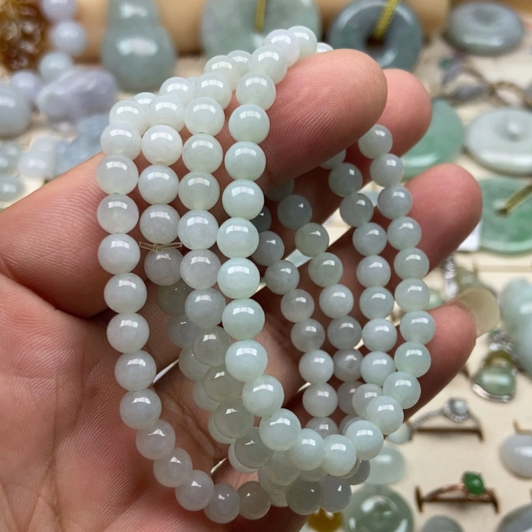 翡翠未镶嵌颈饰01