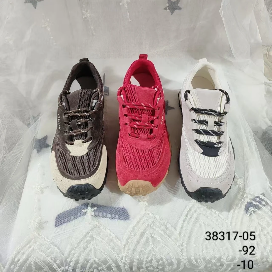 修面运动休闲鞋深口时尚休闲鞋潮鞋网面甜辣千金风