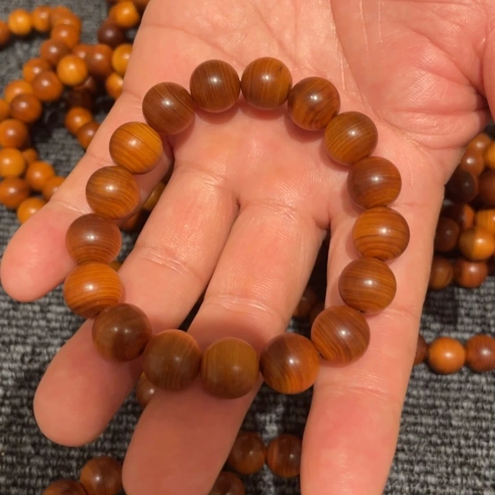 柏木（崖柏）1.2黑油老料手串