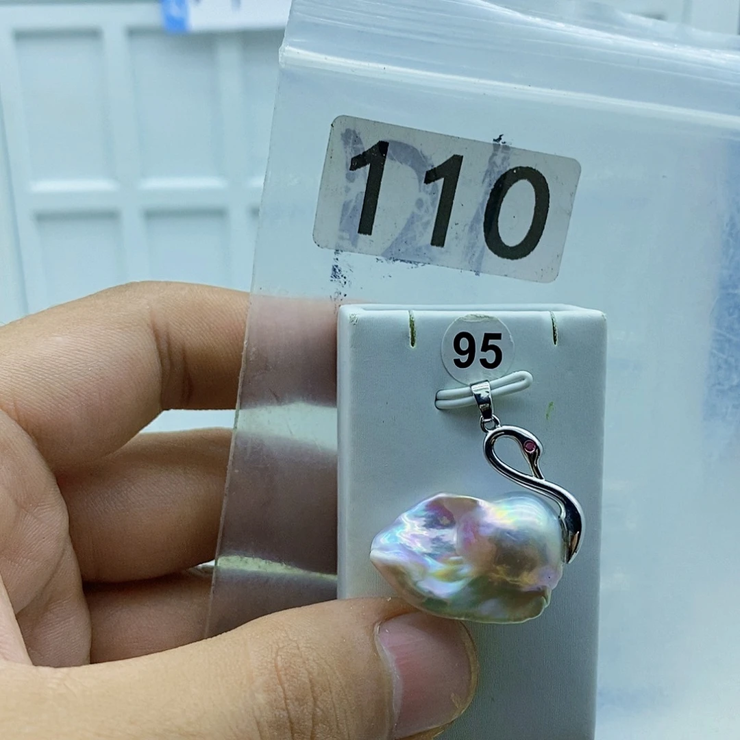 颈饰合金淡水珍珠
