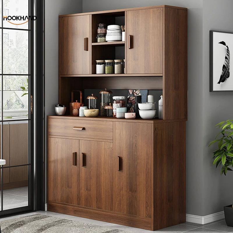 餐边柜茶水柜酒柜现代简约厨房碗柜收纳置物柜客厅靠墙柜子储物柜