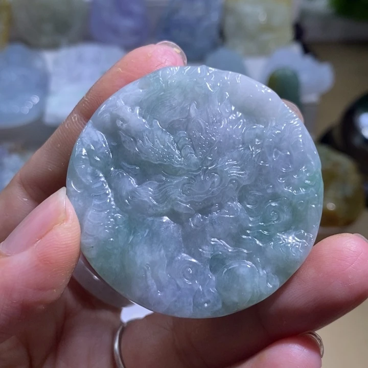 【闪购商品】颈饰未镶嵌翡翠龙牌
