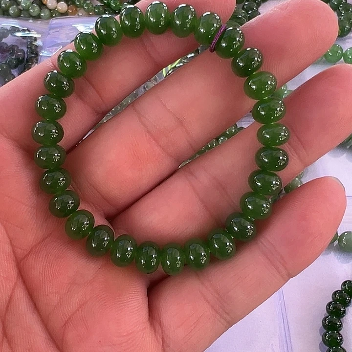 项圈未镶嵌和田玉（碧玉）