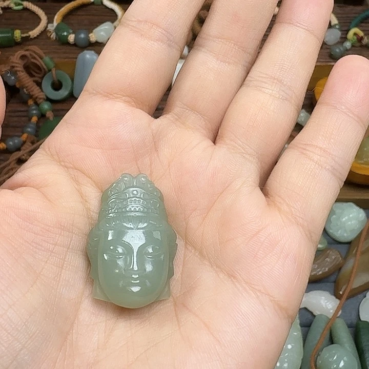 风***声和田玉未镶嵌颈饰