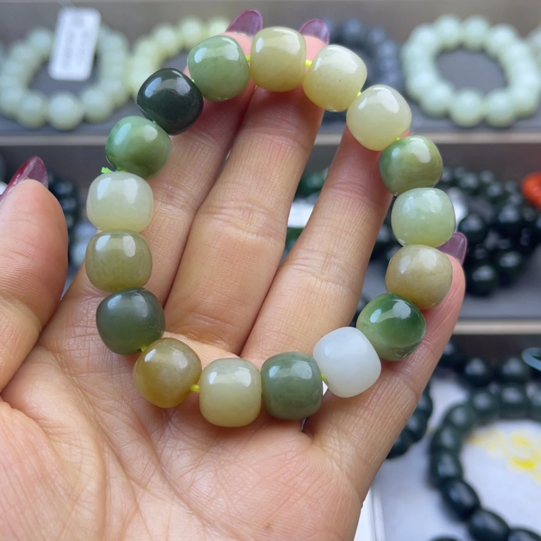 和田玉手链未镶嵌