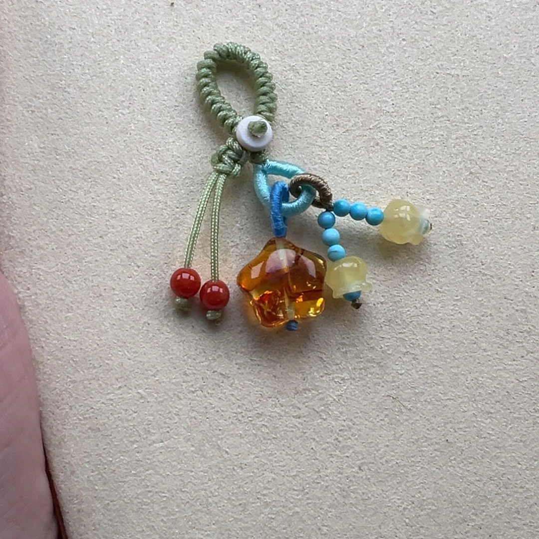 琥珀未镶嵌吊坠(不含链)