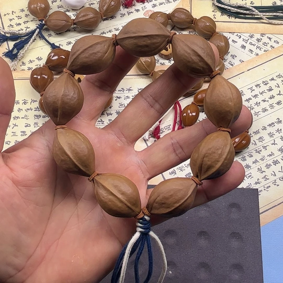 橄榄核手串/手链?****原生态梅林铁核2029尺寸