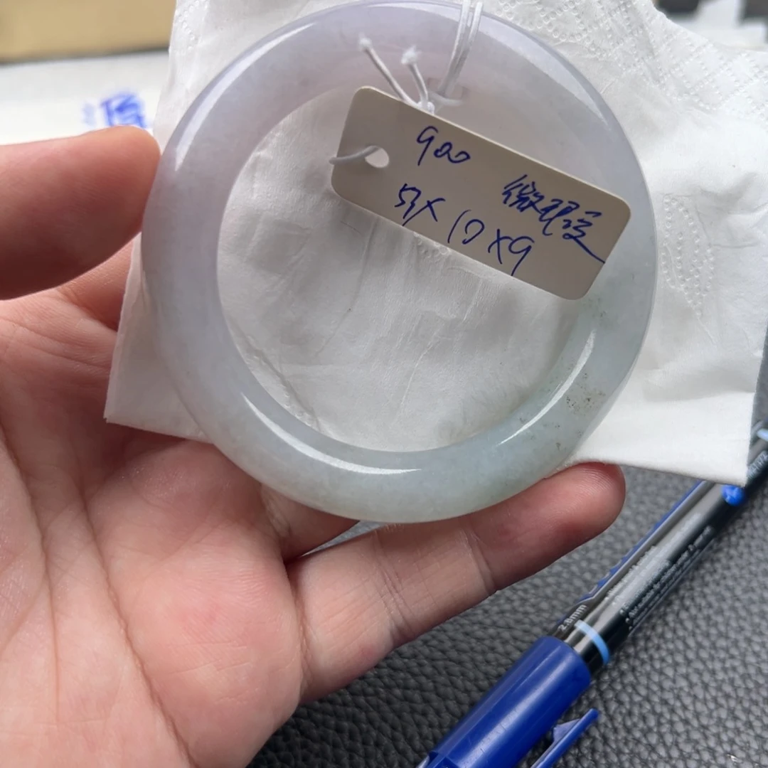 定制翡翠圆条53未镶嵌微瑕