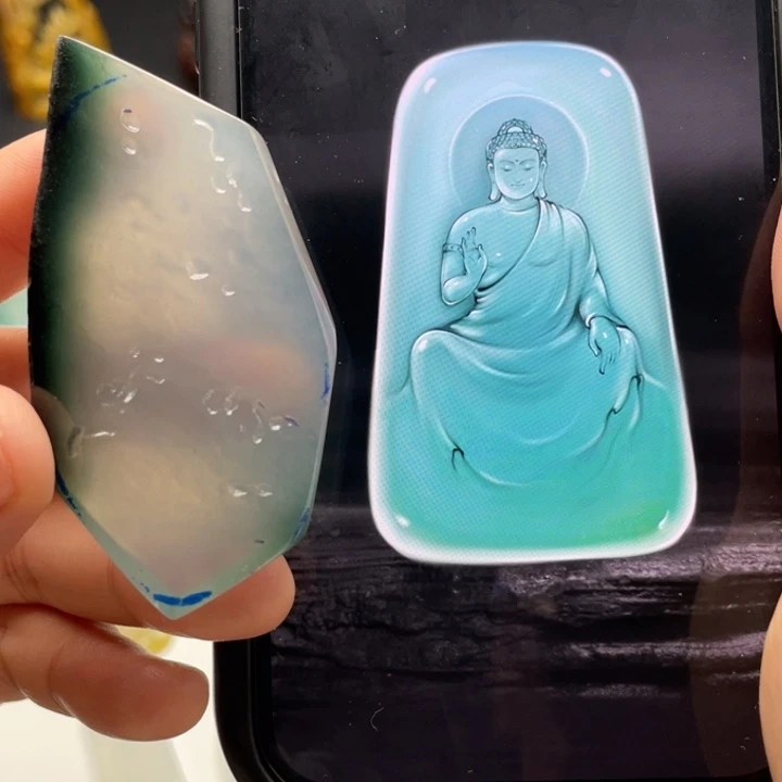 定制翡翠未镶嵌包工