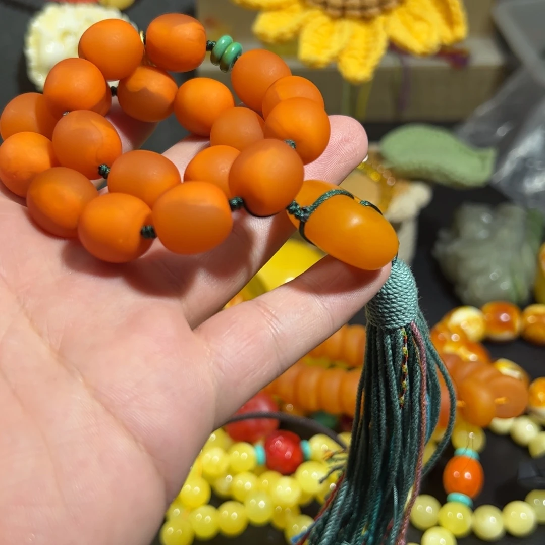 未镶嵌琥珀手链卡1.4➕手持