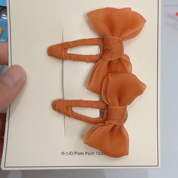 铁合金pom发夹，2卡发货