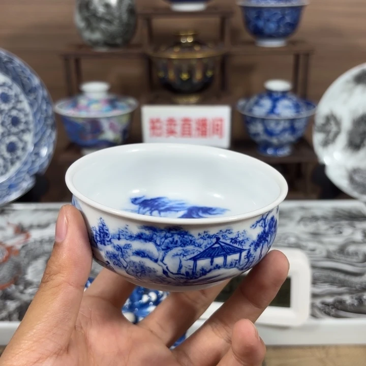 帅***哥景德镇手工手绘陶瓷