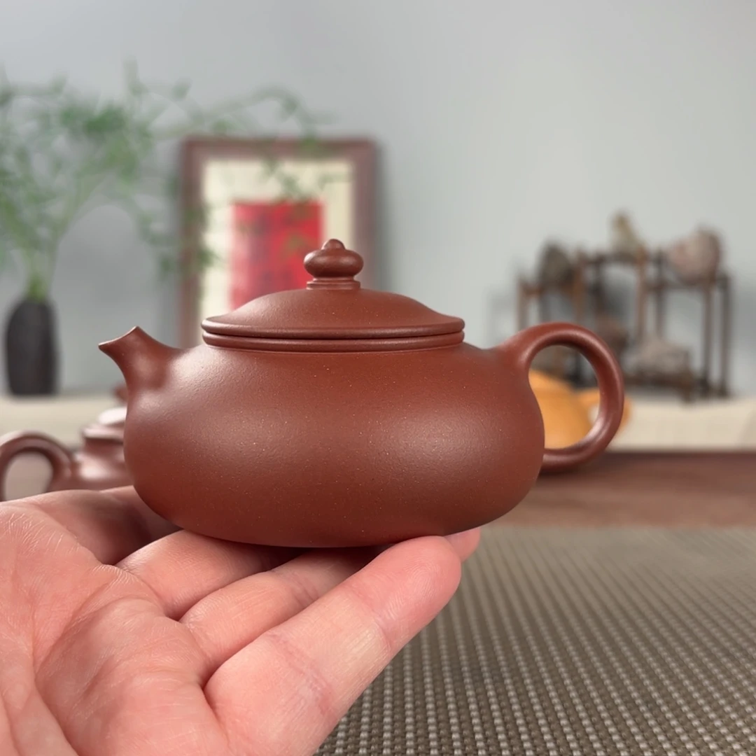 茶壶紫砂黄龙山原矿紫砂壶150