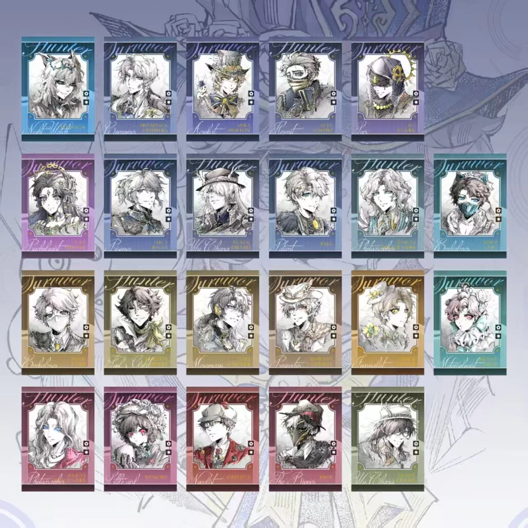 同人第五人格炫彩拍立得盲盒代拆