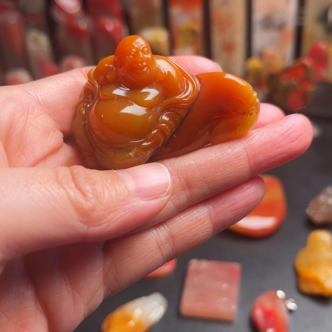 其他昌化石田黄手玩件