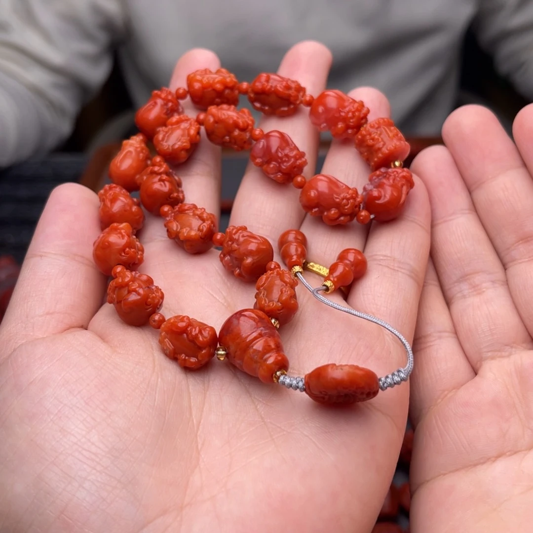 未镶嵌川料瓦西卡11毫米左右南红玛瑙