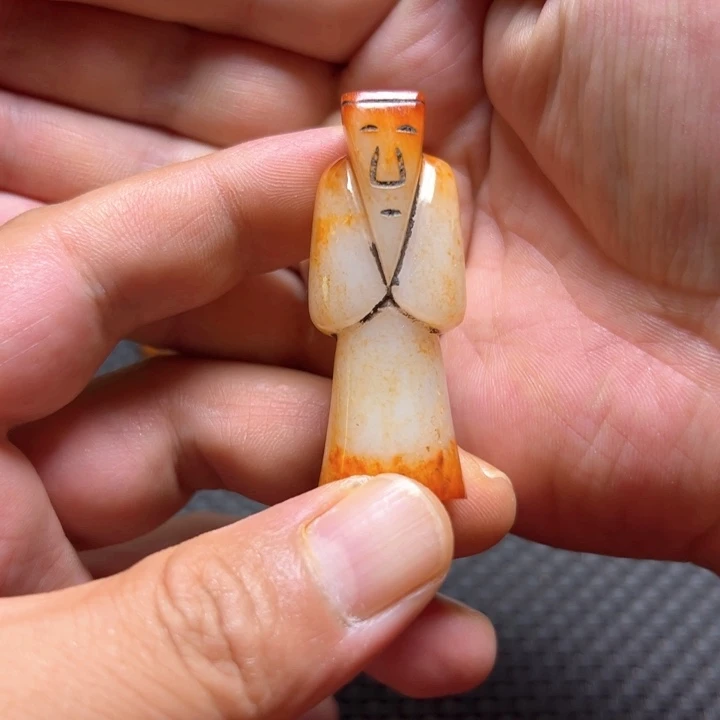 古***声和田玉（糖玉）未镶嵌挂件