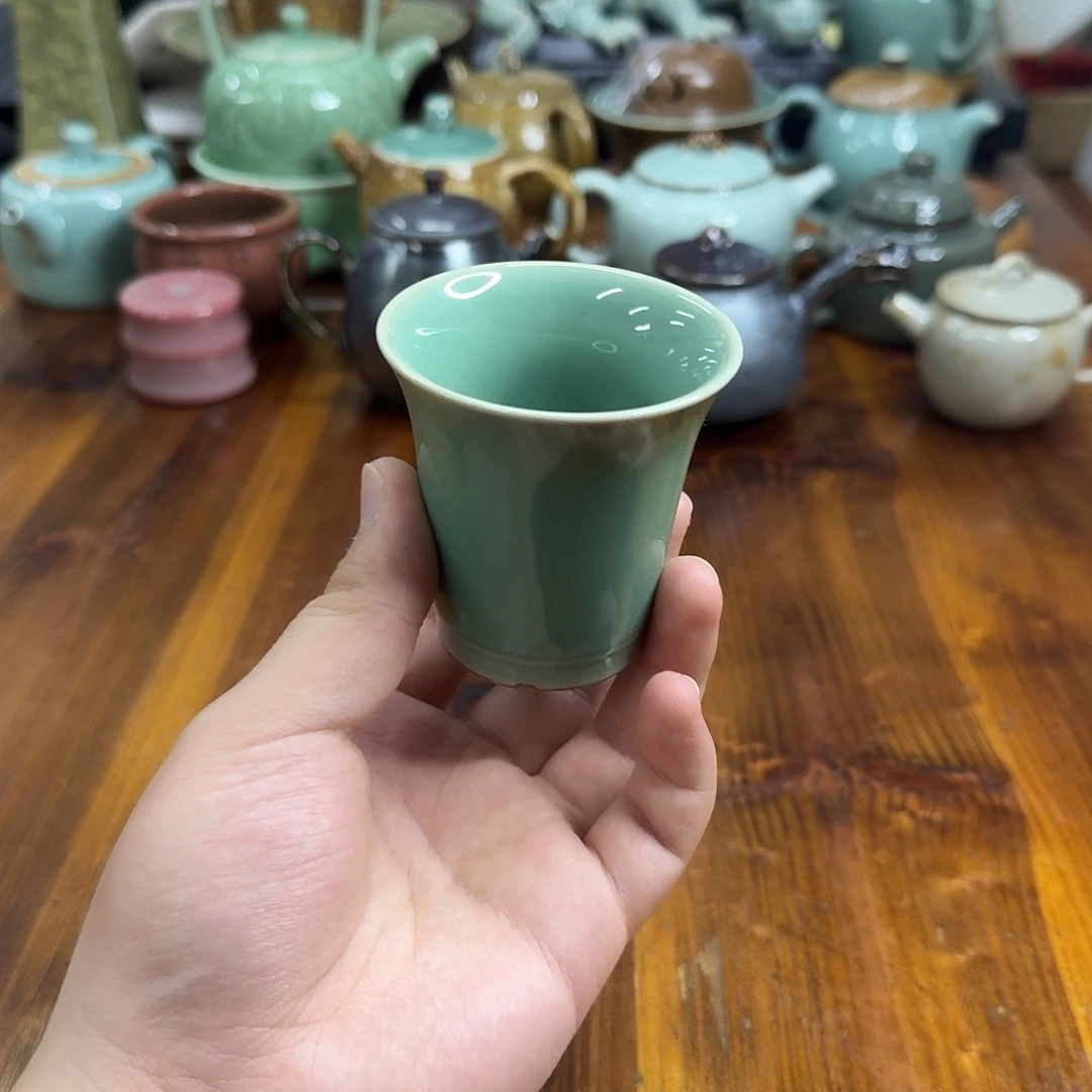 小仲龙泉青瓷微瑕2905