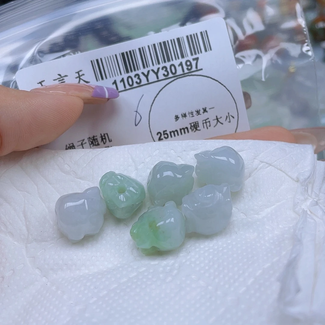 翡翠未镶嵌吊坠(不含链)多样性发其一6