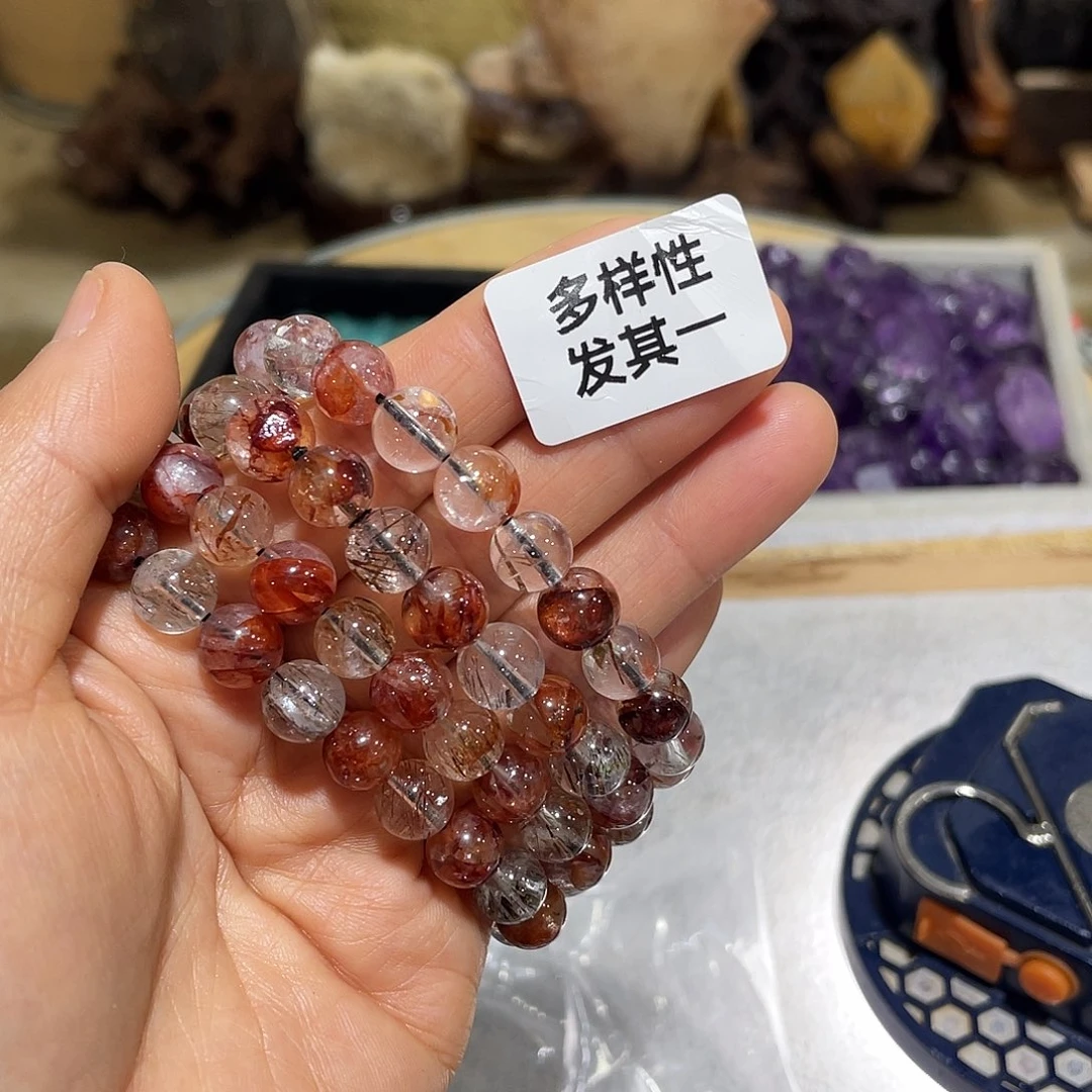 水晶手串9m m未镶嵌j h 234