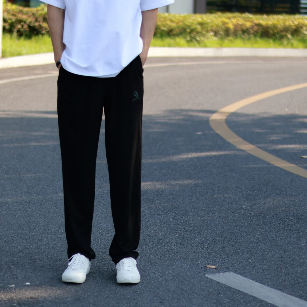 G9421209111时尚裤子休闲裤速干裤男裤直筒秋冬夏季冰丝弹力商务