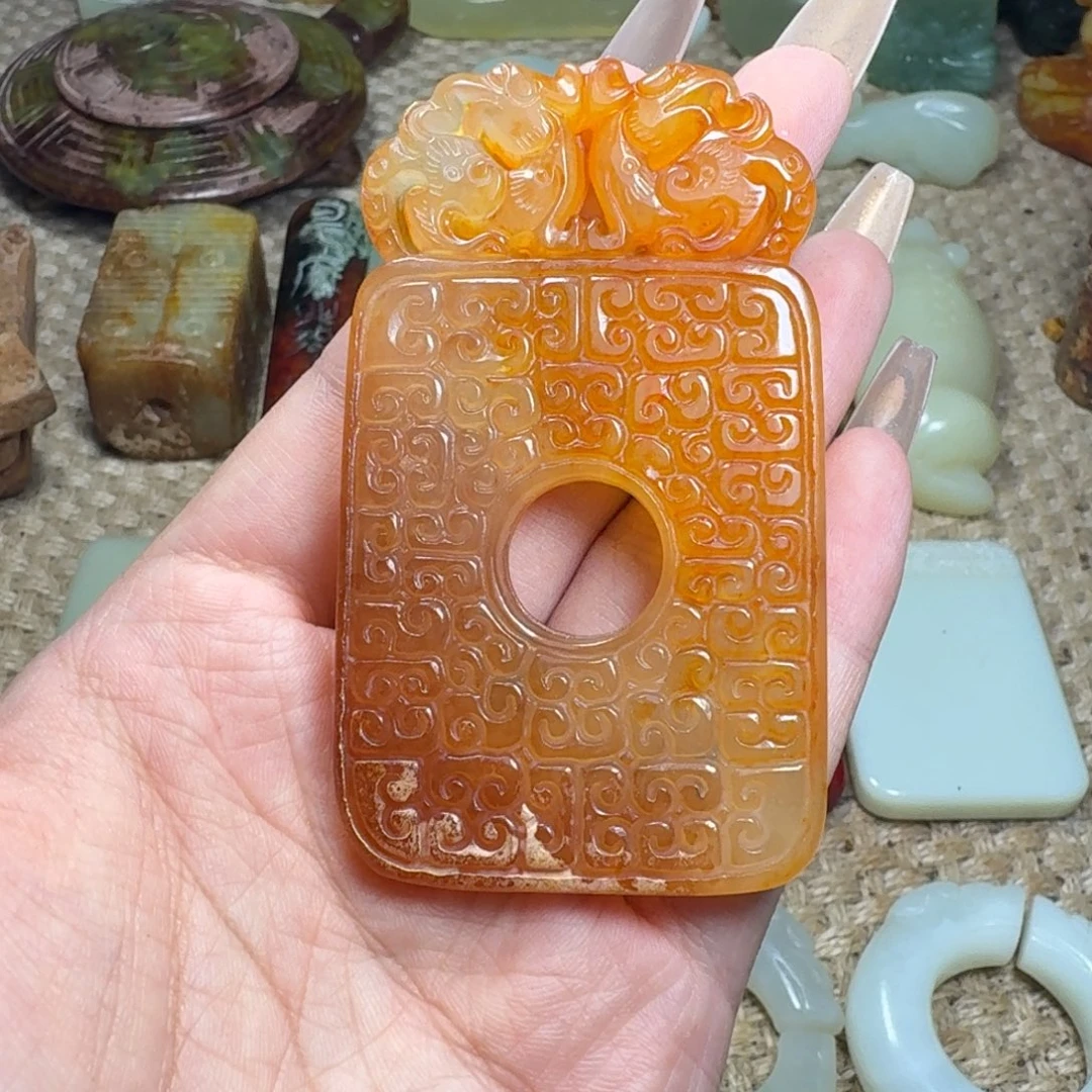 吊坠白玉菩提挂件
