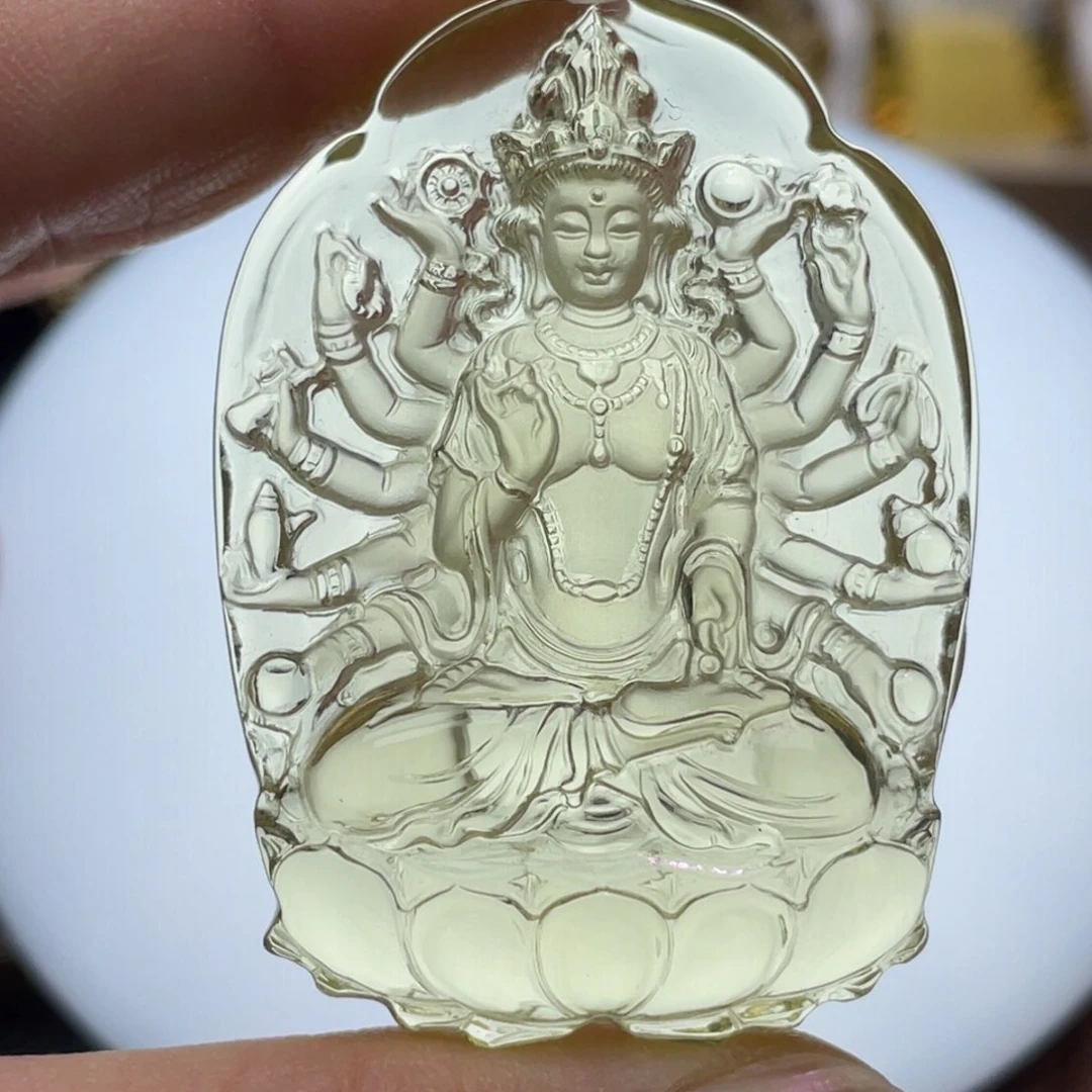 水晶颈饰未镶嵌定制