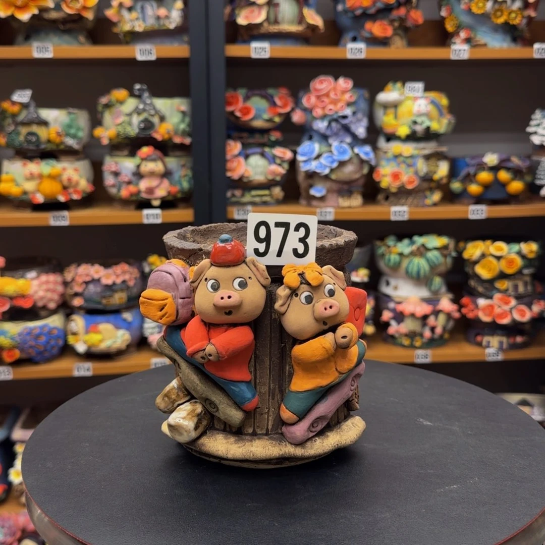 【闪购商品】粗陶手捏