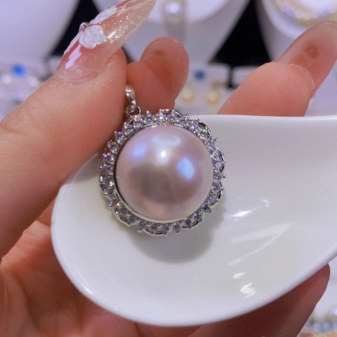 淡水珍珠合金颈饰