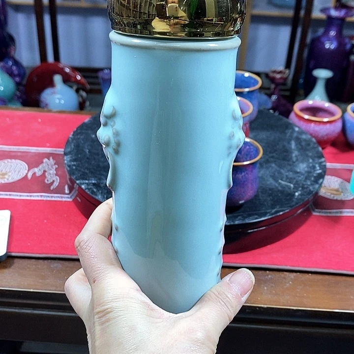 瓶中国神垕精品钧瓷