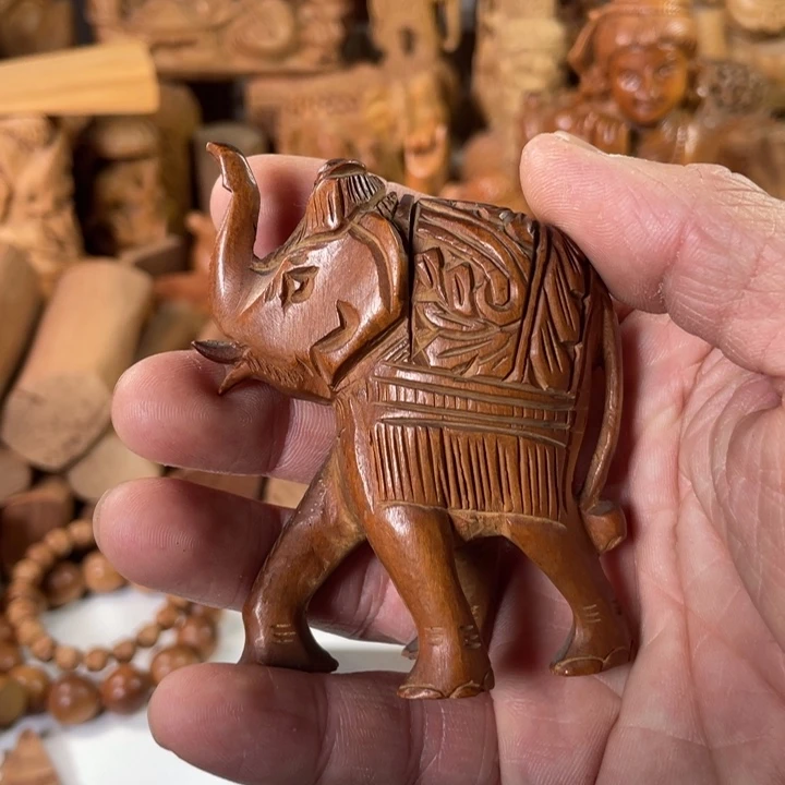 檀香木其他庐****潮老山檀香精品老物件