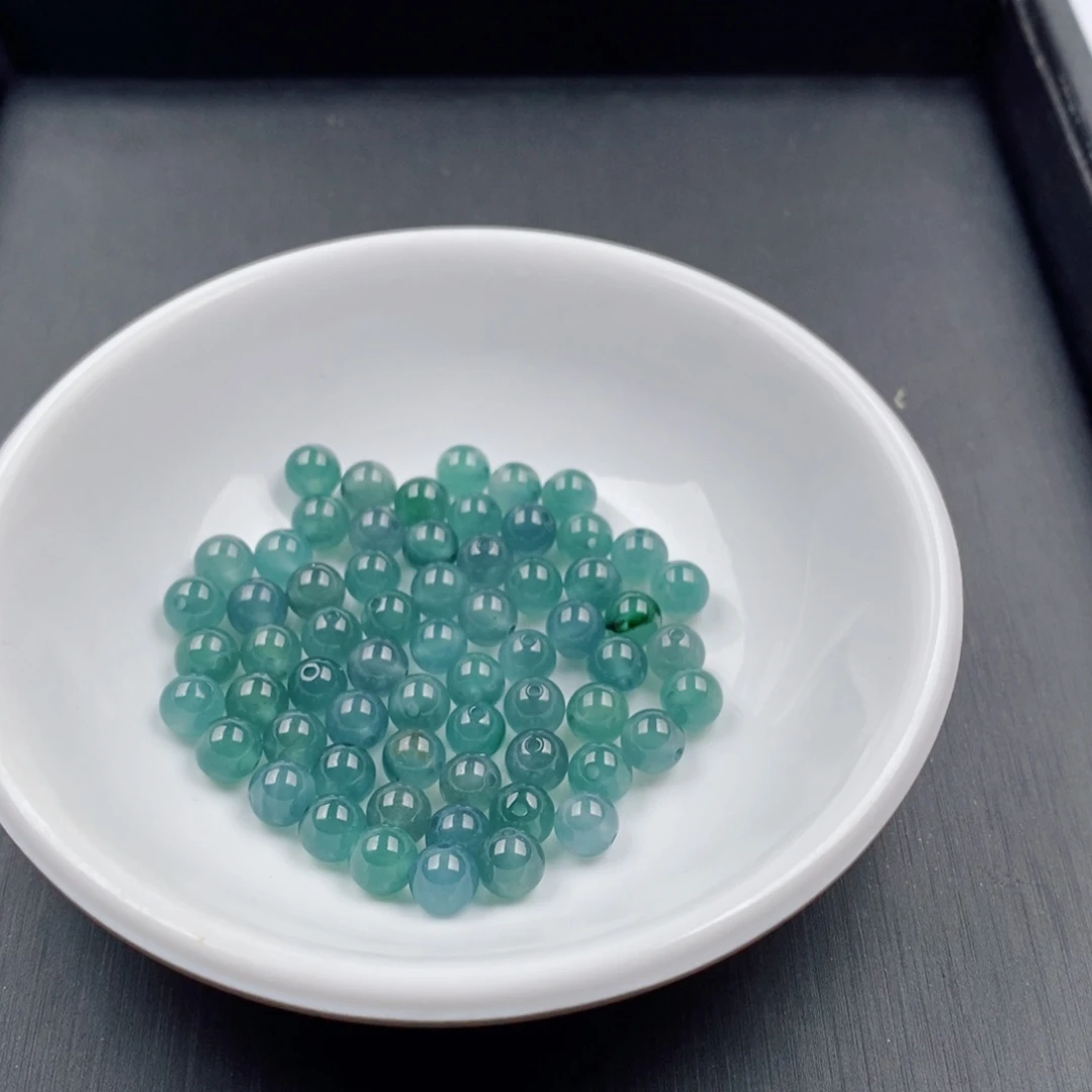 翡翠未镶嵌手链翡翠散珠多样性发货自选