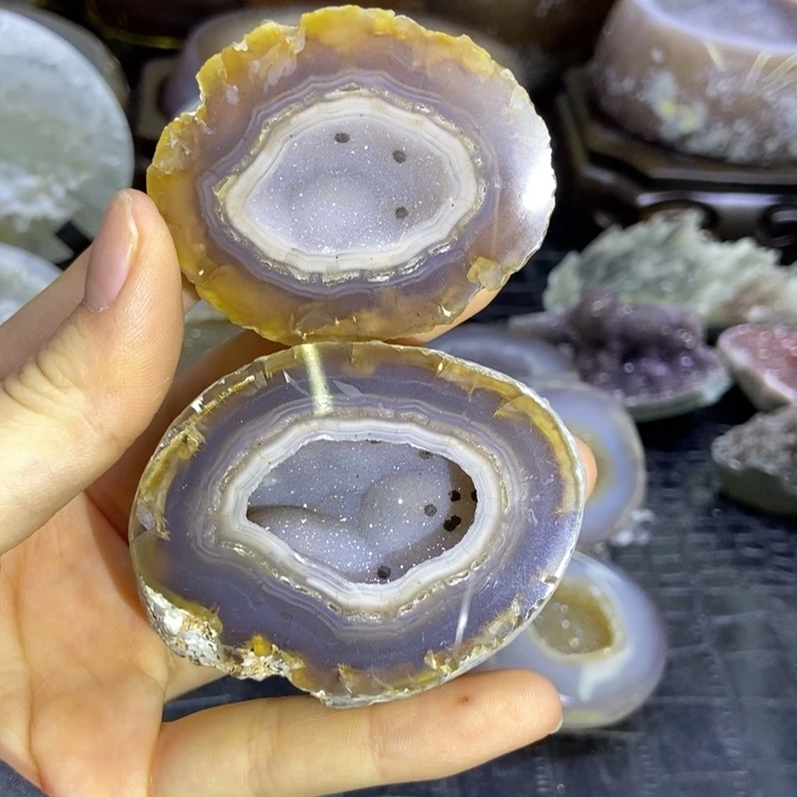 珠宝半成品未镶嵌水晶聚宝盆
