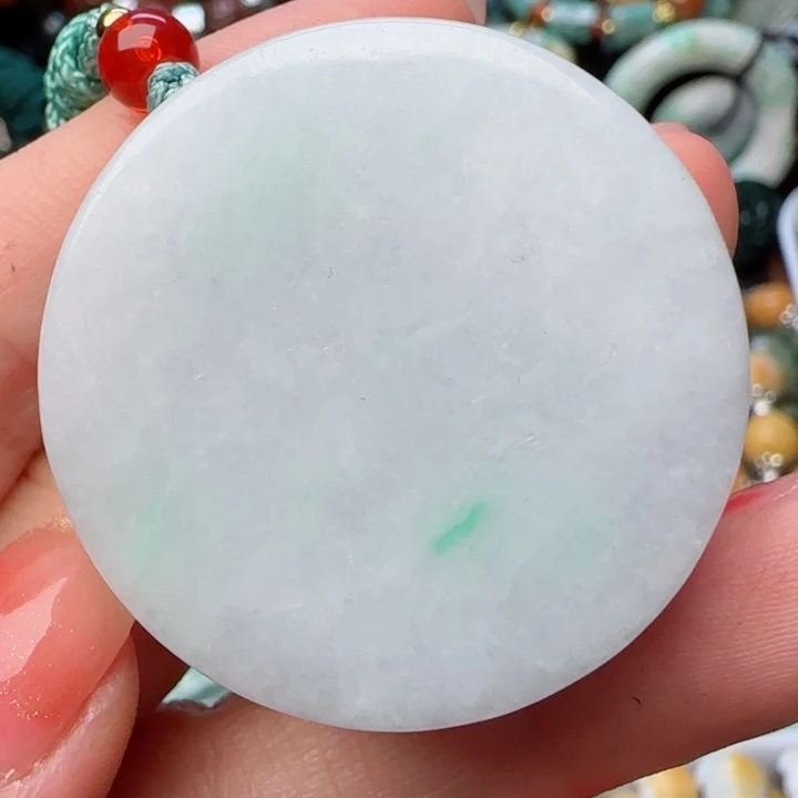 翡翠颈饰未镶嵌天然A货114