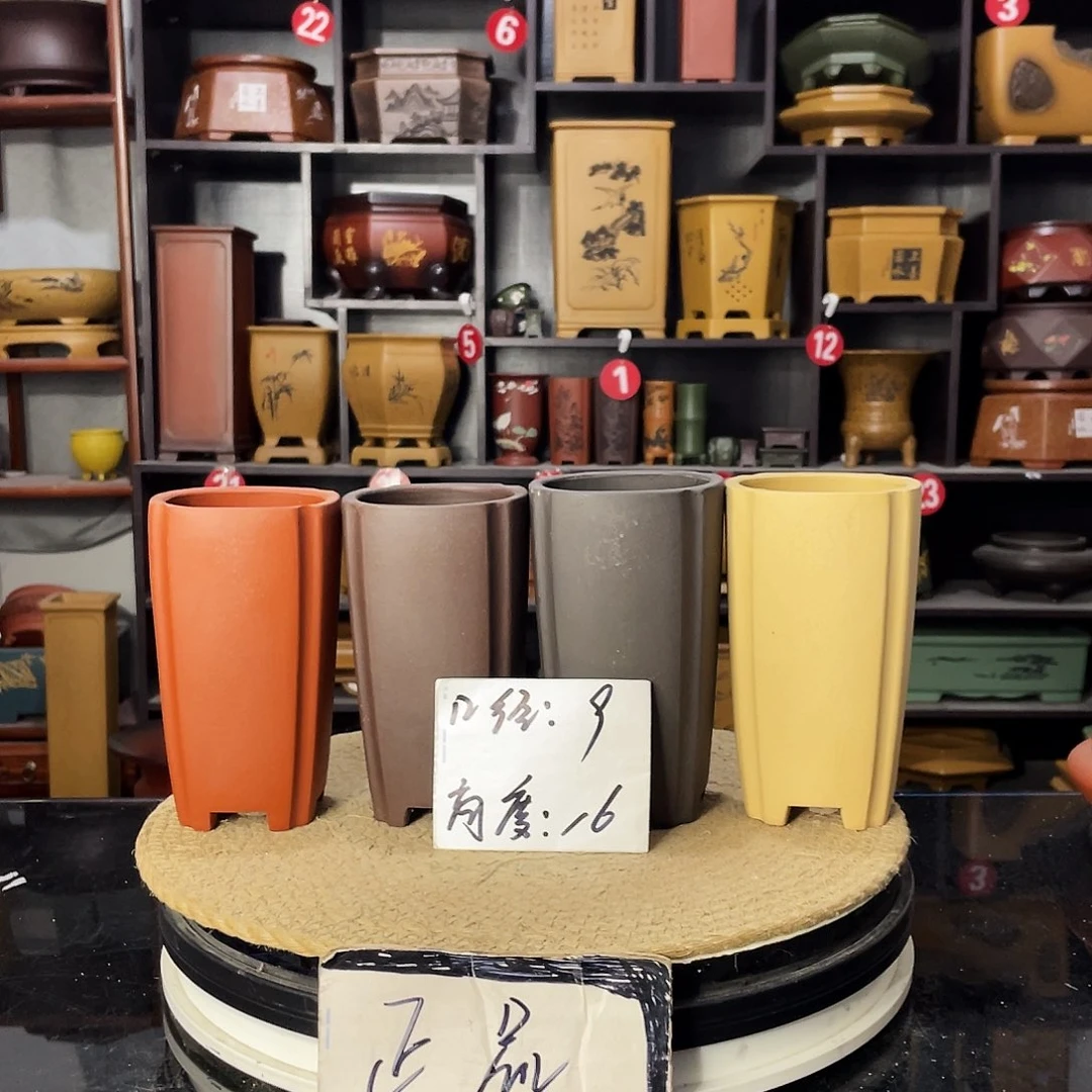 D-盆尚好紫砂花盆