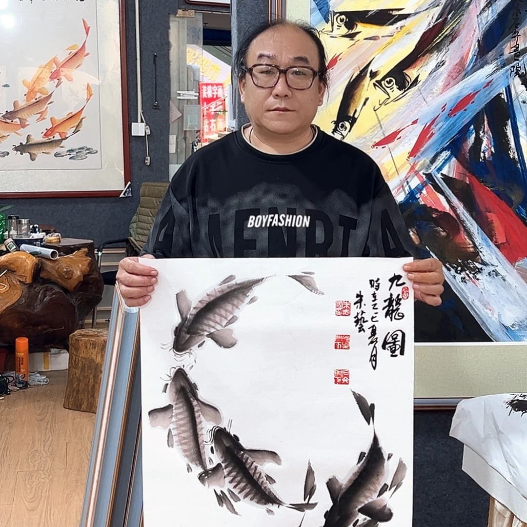 国画纯手绘系列画心