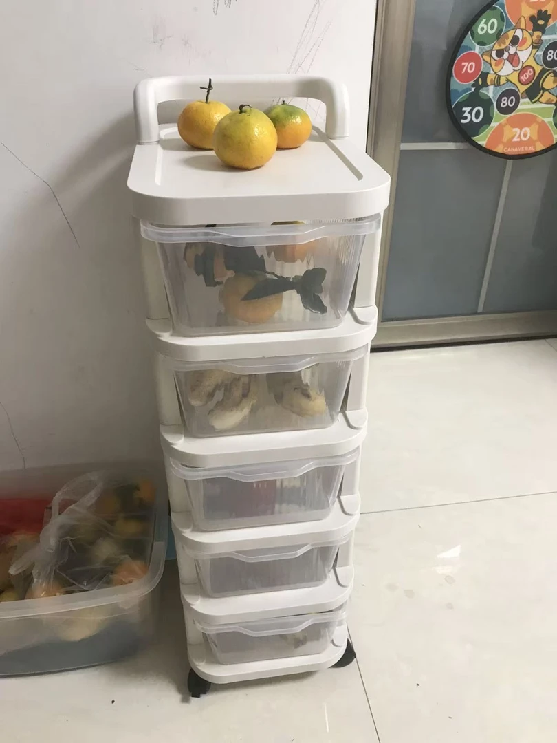 新中式宝宝零食 玩具收纳车