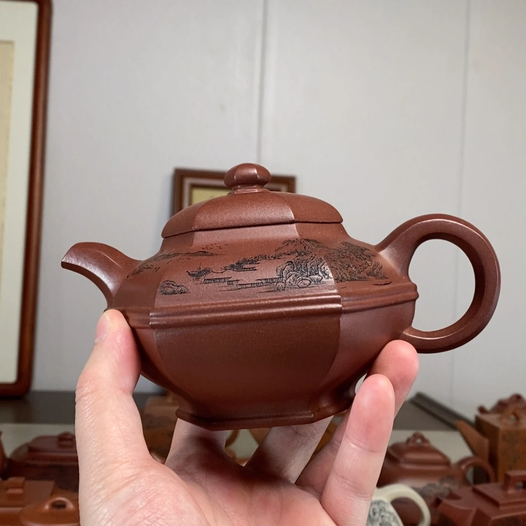 茶壶紫砂原矿泥料传统工艺制作