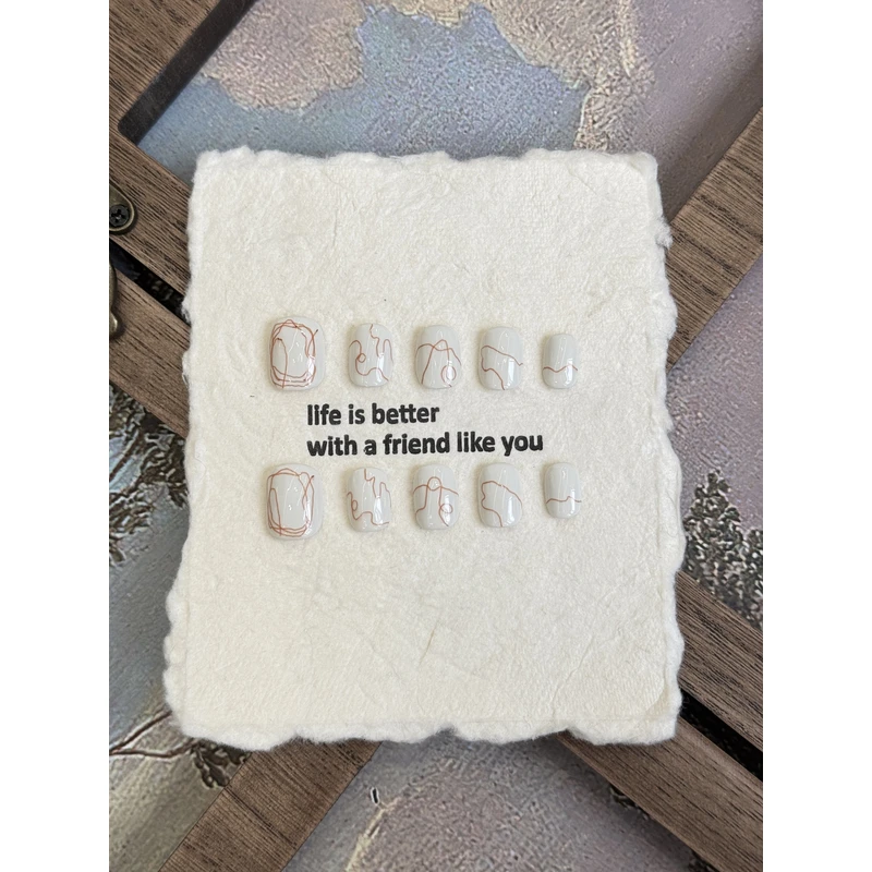 【素描】日系小众ins风高级气质百搭可拆卸显白穿戴甲