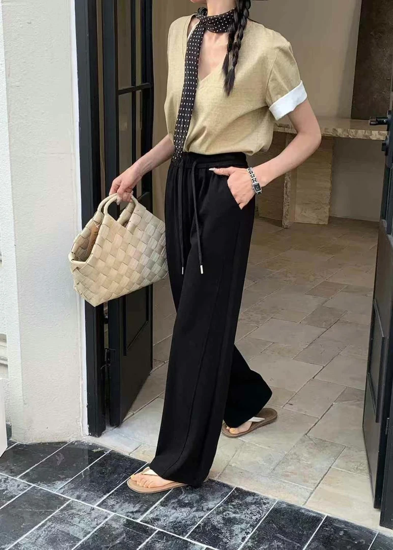 （8090）夏款百搭阔腿裤