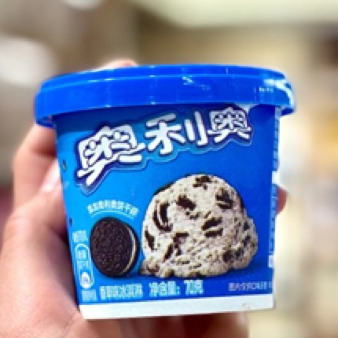 【雪糕】奥利奥香草味冰激凌1盒（70g)