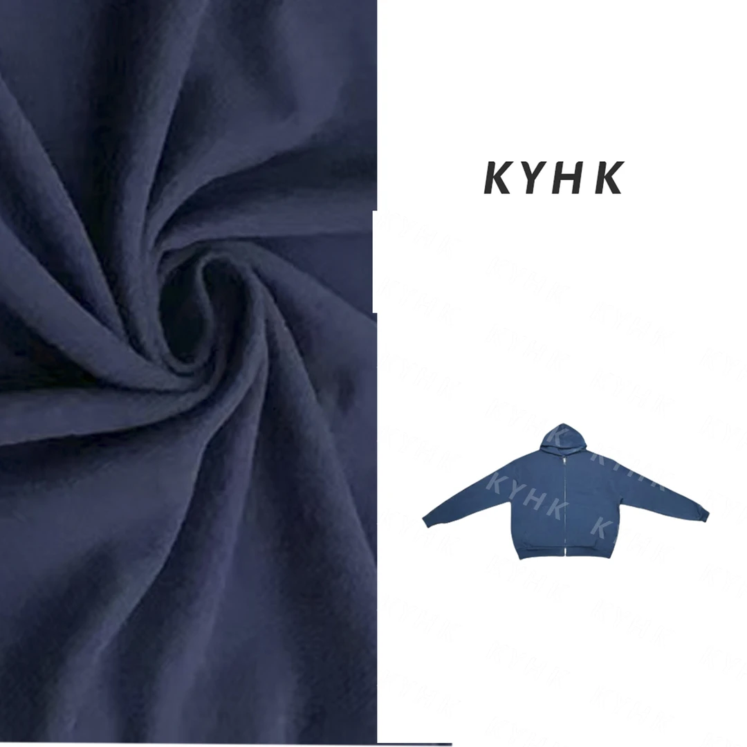 KYHK宽松休闲长袖帽衫拉链连帽卫衣开衫女250117